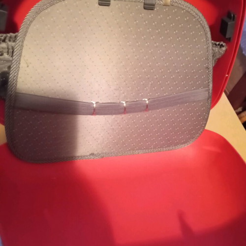 Travel toiletry bag like new with large capacity and lock