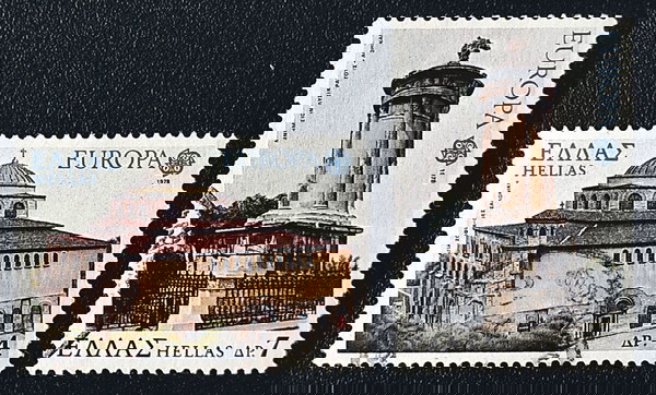 1978 ΕΚΔΟΣΗ ΓΙΑ ΤΗΝ ΕΥΡΩΠΑΪΚΗ ΕΝΩΣΗ - ΜΝΗΜΕΙΑ - ΣΕΙΡΑ ΣΦΡΑΓΙΣΜΕΝΩΝ ΓΡΑΜΜΑΤΟΣΗΜΩΝ