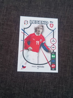 Euro 2024 Nedved Legend card