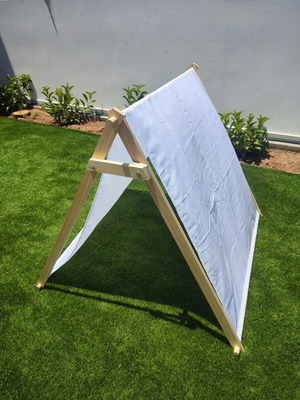 Ginger Ray Play Tent new, indoor wooden frame