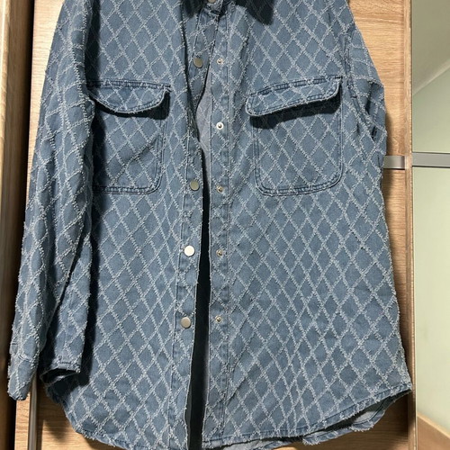 Denim set like new, shirt with pants blue