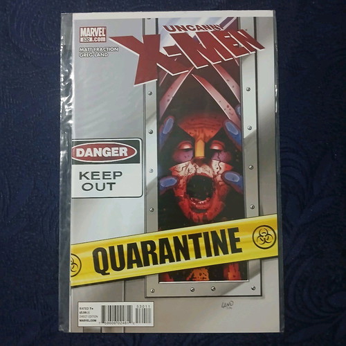 Uncanny X-Men pack of 5 comics like new, signed #531