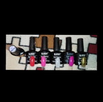 Bluesky semipermanent nail polish set like new