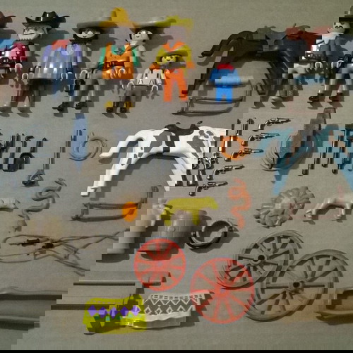 Playmobil Western 3805 ранчо Snake River употребявано с кутия