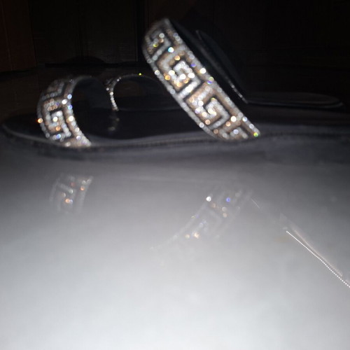 Soft Walk sandals size 40 used with meander and strass