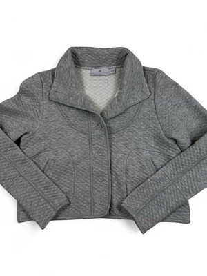 Adidas By Stella Mccartney Grey Quilted Short Women’s Jacket Size XS used