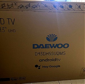 Τηλεόραση Daewoo Qled UHD 43 inches