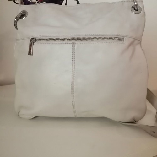 Chabrand Paris shoulder bag authentic white leather used