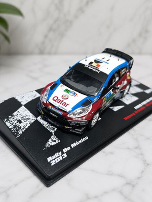 Ford Fiesta RS WRC 2013 σε κλίμακα 1:43 Rally Mexico μοντέλο σαν καινούργιο