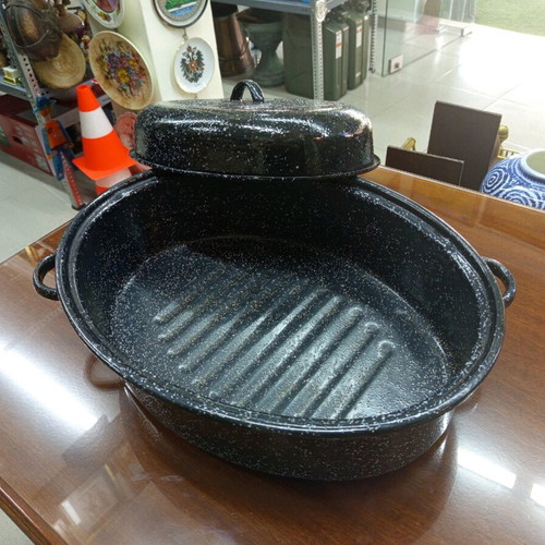Granite Ware Genuine Roaster 15 Liters new, black