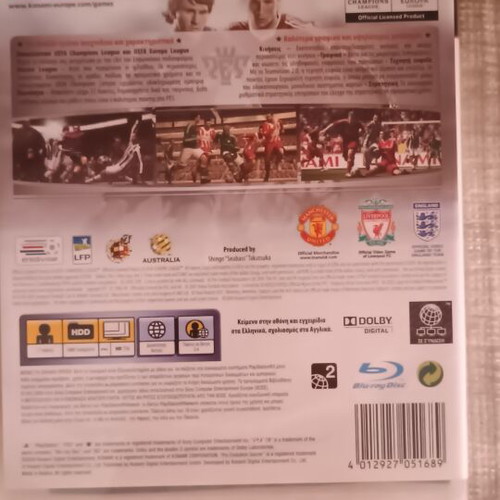 PES 2010 PS3 game new, complete, collectible
