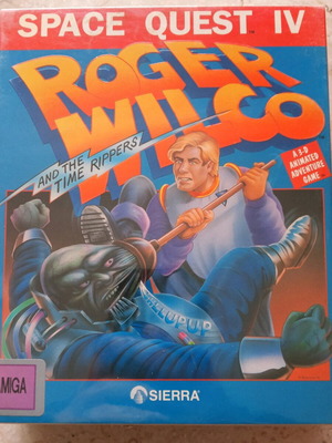 Commodore Amiga Space Quest IV Sierra σφραγισμένο