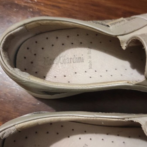 Slip on women's shoes Nero Giardini used, size 37, gray mouse color