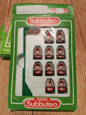 Subbuteo Milan team like new with box