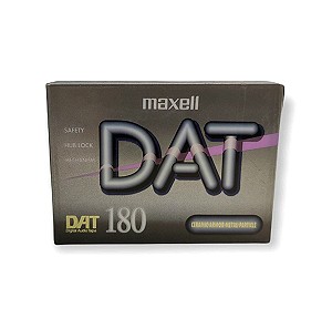Maxell DAT 180 Audio Cassette New