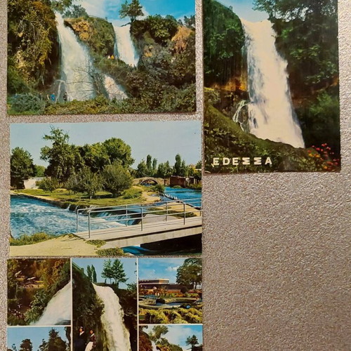Edessa postcards like new, set of 4