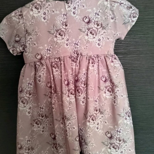 Miss Ebita dress for 1-year-old girl with roses like new