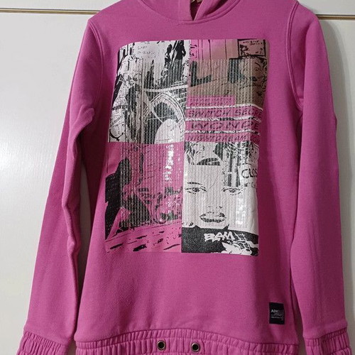 Admiral pink hoodie size S like new