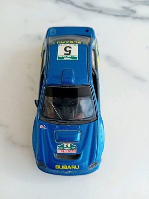 Αυτοκινητάκι Subaru Impreza WRC μεταχειρισμένο, μεταλλικό και πλαστικό