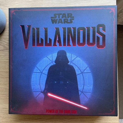 Star Wars Villainous board game not completed in like new condition