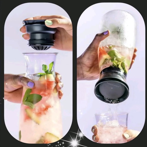 Tupperware Hydrolife 360⁰ Crystal Carafe 1.3L new