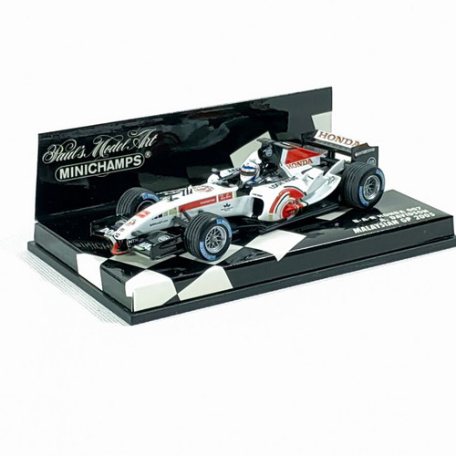 Minichamps B-A-R Honda 007 Malaysian GP 2005 1:43 scale model
