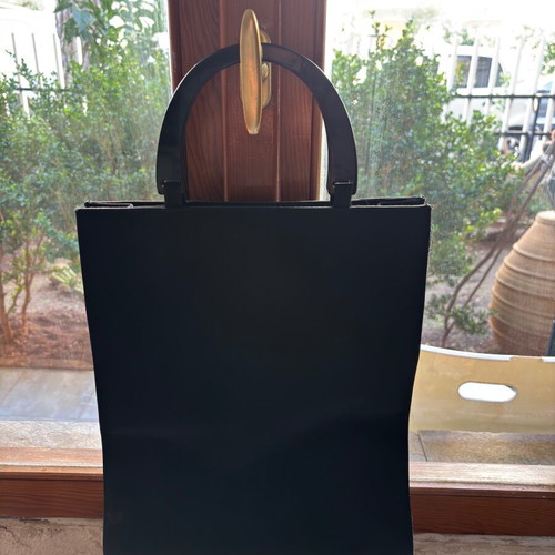 French Connection women's handbag new, black, large capacity