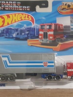 Hot Wheels Track Fleet Transformers Optimus Prime new
