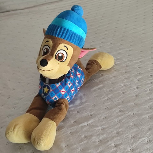 Paw Patrol Chase plush winter edition 50 cm like new