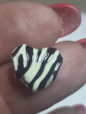 Charm heart silver 925 like new with authenticity stamp