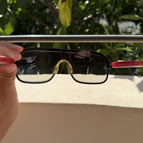 Dolce & Gabbana sunglasses used, black with scratches