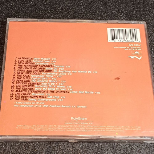 Going Underground CD used, Post-Punk 1995 compilation