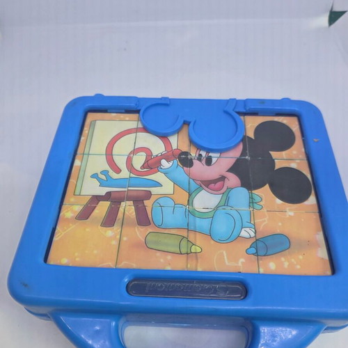 Baby blocks used, Mickey Mouse