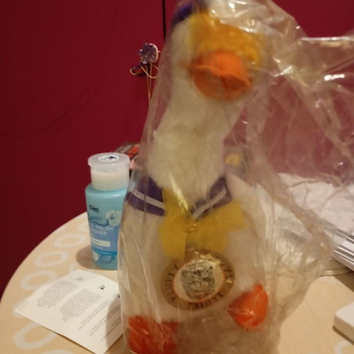 Tsioti toys set of 4, duck like new in sealed packaging
