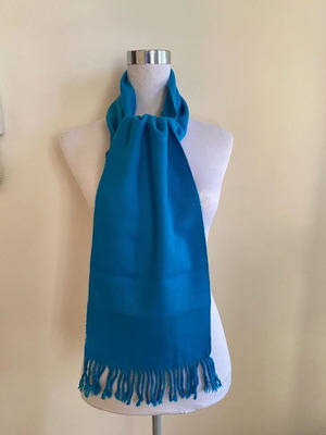 Alexi Andriotti turquoise scarf new