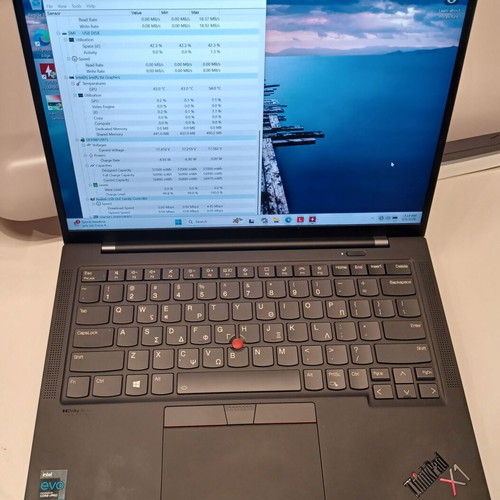 Lenovo ThinkPad X1 i7-1185G7 laptop like new, 16GB, 256GB SSD, touchscreen