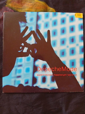 Depeche Mode World In My Eyes 7 ιντσών single μεταχειρισμένο, ηλεκτρονικό