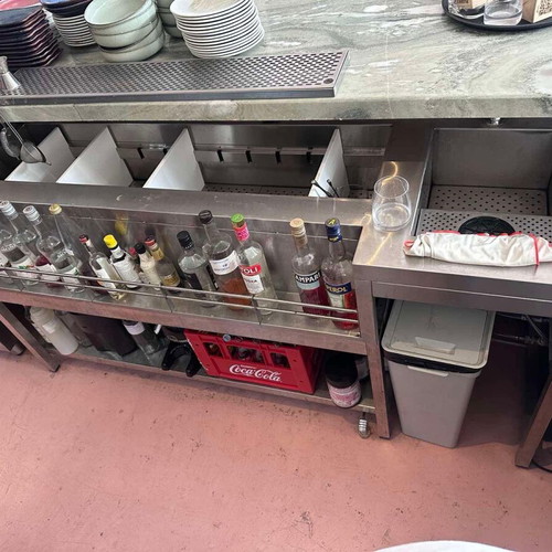 Bar station new with dimensions 1.85x0.60x0.86 m