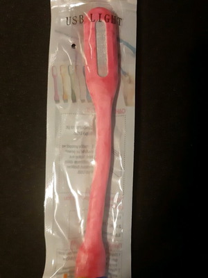 Usb light like new, connects to laptop and powerbank