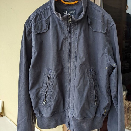 Armani Jeans jacket used, blue, size XL