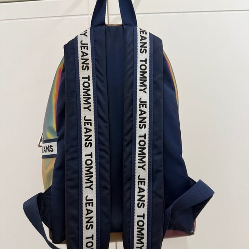 Tommy Jeans Hilfiger backpack used, multicolored