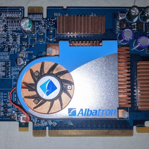 Albatron PC6600GT Vintage Graphics Card NVIDIA GeForce 6600 GT 128MB PCIe
