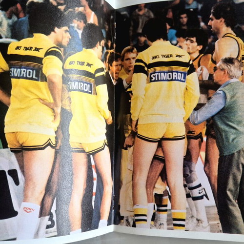 Aris Korats Cup Program 1985 used, authentic