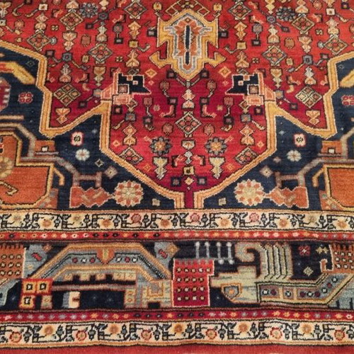 Louis de Poortere Karian rug like new, size 203x303