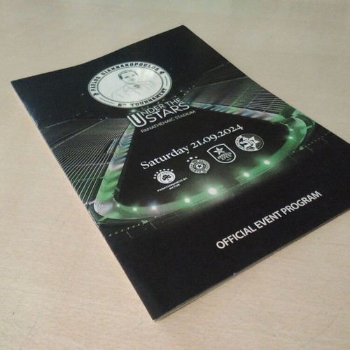 Official Program Paolos Giannakopoulos Tournament 2024 new, authentic