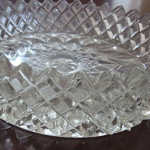 Ashtray like new, glass