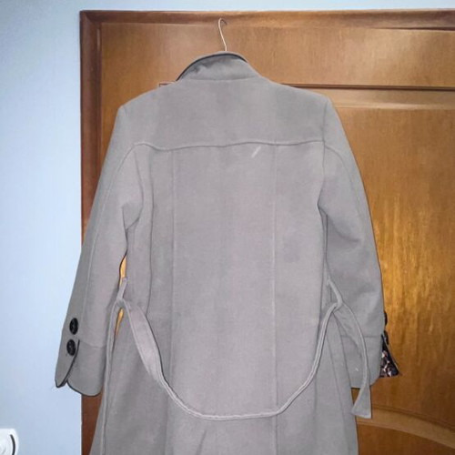 Women's coat like new, gray, size XXL