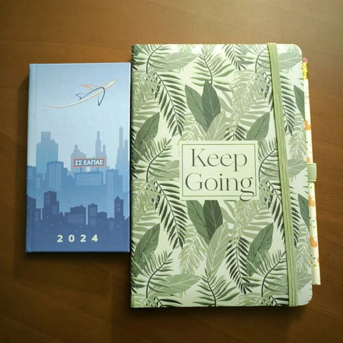 Notebook set with pencil and 2024 calendar new, gift