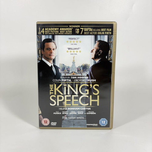 The King's Speech DVD like new with English subtitles