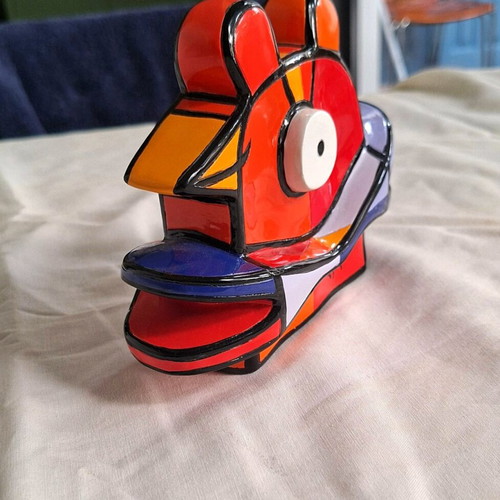 Strange Bird sculpture by Jacqueline Schäfer like new, limited edition 245/250